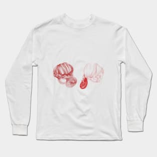 Red Twins Long Sleeve T-Shirt